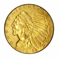 1914 $2 1/2 MS64 PCGS.