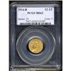 Image 1 : 1914-D $2 1/2 MS62 PCGS.