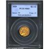 Image 1 : 1929 $2 1/2 MS63 PCGS.