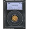 Image 1 : 1929 $2 1/2 MS63 PCGS.