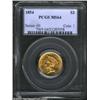Image 3 : 1854 $3 MS64 PCGS.
