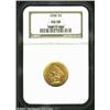 Image 1 : 1856 $3 AU58 NGC.