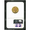 Image 2 : 1856 $3 AU58 NGC.