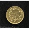 Image 2 : 1856-S $3 AU50 Cleaned Uncertified.