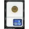 Image 2 : 1874 $3 AU58 NGC.