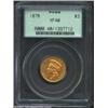 Image 1 : 1878 $3 XF40 PCGS.
