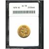 Image 1 : 1878 $3 AU58 ANACS.