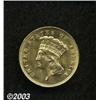 Image 1 : 1878 $3 MS60 Cleaned Uncertified.