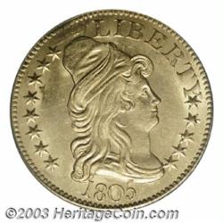 1805 $5 MS64 PCGS.