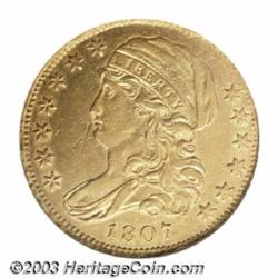 1807 $5 Bust Left XF45 ANACS.