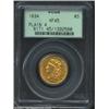 Image 1 : 1834 $5 Plain 4 XF45 PCGS.