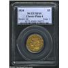 Image 1 : 1834 $5 Plain 4 XF45 PCGS.