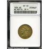 Image 1 : 1834 $5 Crosslet 4 XF45 ANACS.