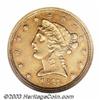 Image 1 : 1841-C $5 AU53 NGC.