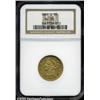 Image 1 : 1844-O $5 AU53 NGC.