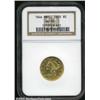 Image 1 : 1846 $5 Small Date AU50 NGC.