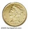 Image 1 : 1856-C $5 AU55 PCGS.