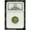Image 3 : 1856-C $5 AU58 NGC.