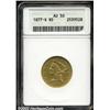 Image 1 : 1877-S $5 AU50 ANACS.