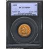 Image 1 : 1892 $5 MS64 PCGS.