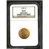 Image 1 : 1900 $5 MS64 NGC.