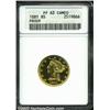 Image 3 : 1881 $5 PR63 Cameo ANACS.