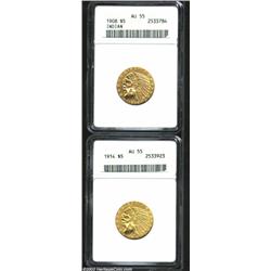 1914 AU55 ANACS,