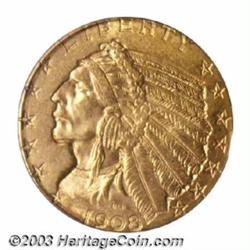 1908 $5 MS64 PCGS.