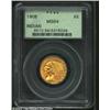 Image 3 : 1908 $5 MS64 PCGS.