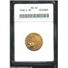 Image 1 : 1908-D $5 MS62 ANACS.