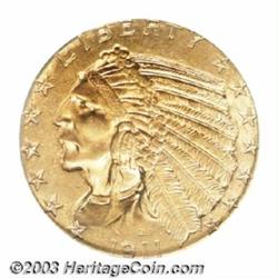 1911 $5 MS64 PCGS.