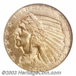 1912-S $5 MS64 NGC.