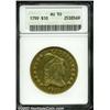Image 3 : 1799 $10 Small Stars Obverse AU50 ANACS.