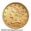 Image 1 : 1863-S $10 AU50 Uncertified.