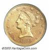 Image 1 : 1868 $10 AU55 PCGS.