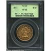 Image 3 : 1877 $10 XF45 PCGS.