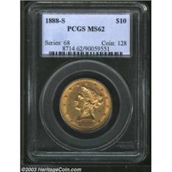 1888-S $10 MS62 PCGS.