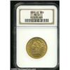 Image 1 : 1890-CC $10 MS61 NGC.