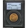 Image 1 : 1893-O $10 MS62 PCGS.