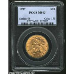 1897 $10 MS63 PCGS.