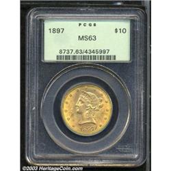 1897 $10 MS63 PCGS.