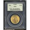 Image 1 : 1901 $10 MS63 PCGS.