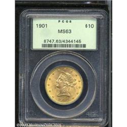 1901 $10 MS63 PCGS.