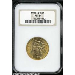 1902-S $10 MS64 NGC.