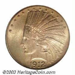 1912 $10 MS64 NGC.