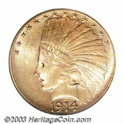 1914-S $10 MS64 PCGS.