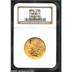 1926 $10 MS62 NGC.