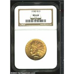 1932 $10 MS64 NGC.