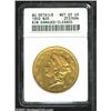 Image 1 : 1850 $20 --Rim Damaged, Cleaned--ANACS. AU Details, Net XF40.