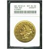 Image 1 : 1850 $20 --Cleaned--ANACS. Unc Details, Net AU50.